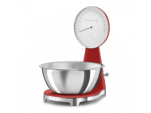 SMEG KSF01RDWW кухонные весы красный
