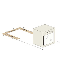 MEYVEL MV12-TBD1 винный шкаф черный