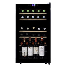 DUNAVOX DXFH-30.80 винный шкаф черный