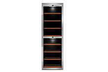 CASO WineComfort 1800 Smart винный шкаф нержавеющая сталь