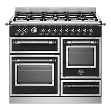 BERTAZZONI PRO106L3ENET варочный центр черный матовый