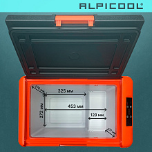 ALPICOOL CL30 (12/24) автохолодильник черный