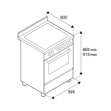 BERTAZZONI PRO64L1ENET варочный центр черный