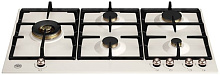 BERTAZZONI P905LHERAC варочная панель слоновая кость/медь