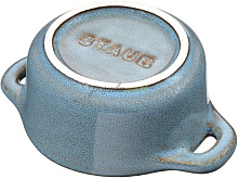 STAUB 40512-000 кокот 10 см бирюзовый