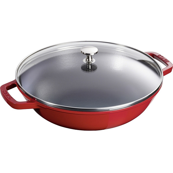 STAUB 1312906 вок 30 см вишневый