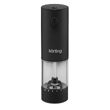 KORTING KSM 0001-MR2 комплект из 2 х мельниц для специй на подставке черный