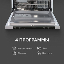 ZIGMUND & SHTAIN DW 314.6 посудомоечная машина нержавеющая сталь