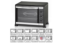 ROMMELSBACHER BG 1550 мини-печь черный