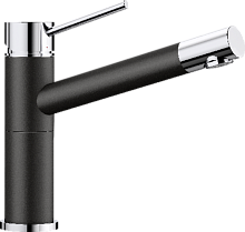 BLANCO ALTA Compact смеситель черный хром