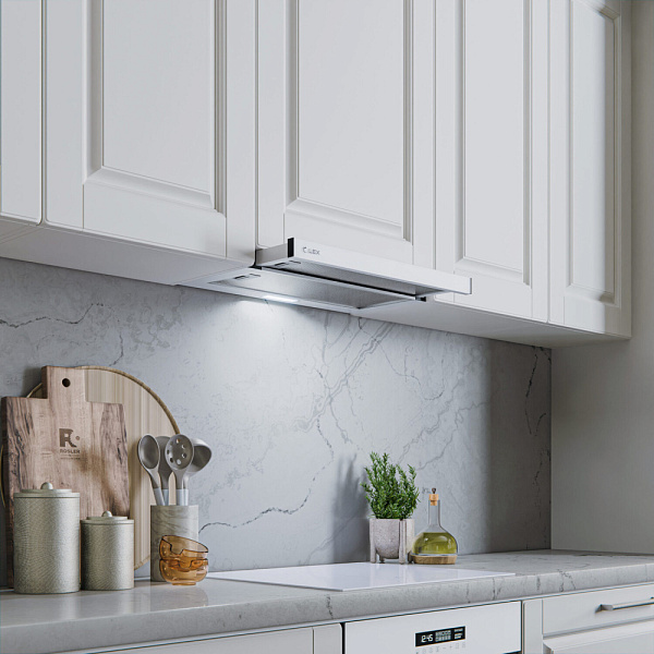 LEX HOGAN 500 WHITE вытяжка белый