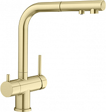 BLANCO Fontas II satin gold смеситель золотой