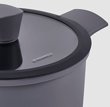 MAUNFELD ASTRID MF24ASTR1CR кастрюля с крышкой 4.6 л графитовый