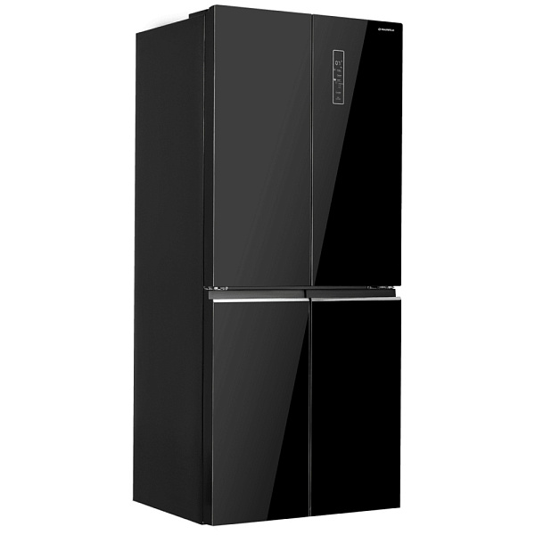 MAUNFELD MFF183NFBE холодильник черный