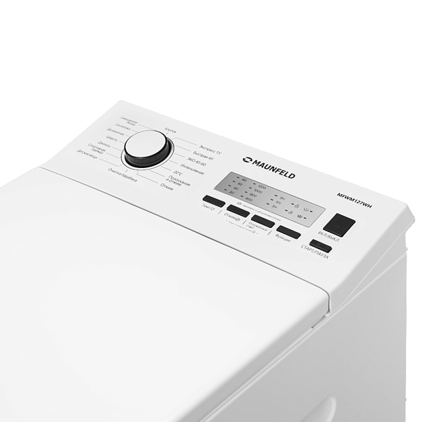 MAUNFELD MFWM127WH стиральная машина белый