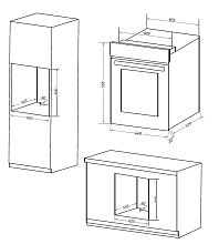 MAUNFELD EOEM516B духовой шкаф черный