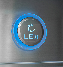 LEX LCD505BGID холодильник бежевый