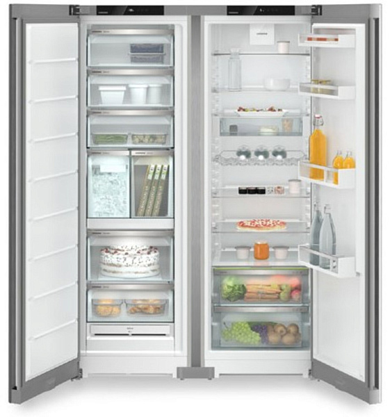 LIEBHERR XRFSF 5240-22 001 холодильник нержавеющая сталь