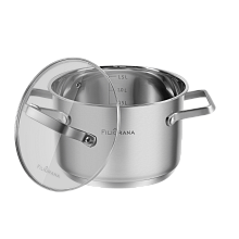 MAUNFELD FILIGRANA MOLLY FG20MLL01CR кастрюля с крышкой 16 см