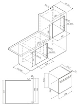 GRAUDE BE 60.2 W духовой шкаф белый
