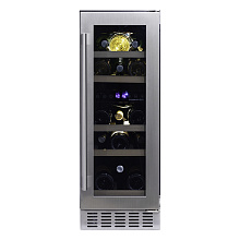 DUNAVOX DAUF-17.58DSS винный шкаф нержавеющая сталь