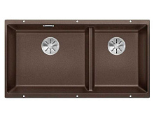 BLANCO SUBLINE 480/320-U SILGRANIT PuraDur InFino мойка коричневый
