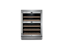 CASO WineChef Pro 40 винный шкаф нержавеющая сталь