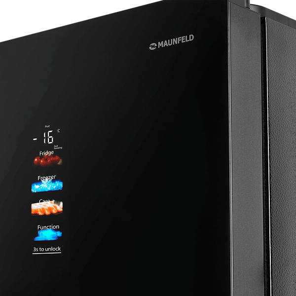 MAUNFELD MFF190NFDB01 холодильник черный