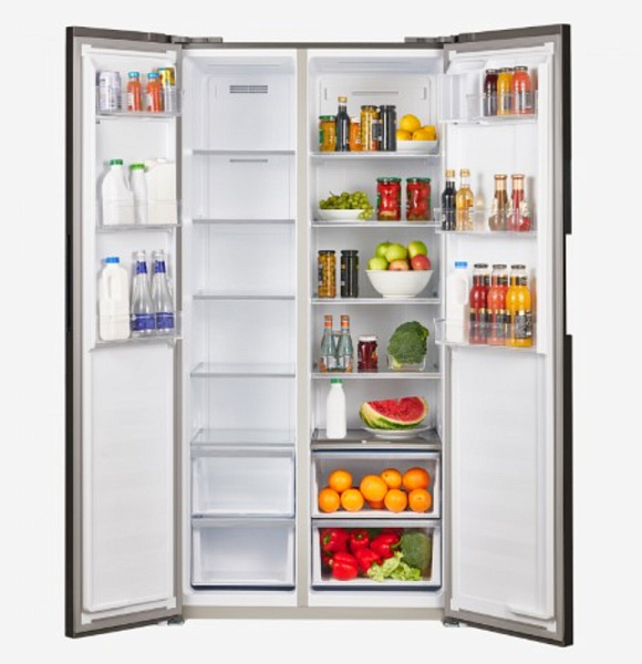 MAUNFELD MFF191NFB холодильник черный