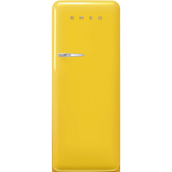 SMEG FAB28RYW6 холодильник желтый