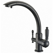 ZORG ZR 314 YF-33  смеситель черный металл ZORG ZR 314 YF-33  смеситель черный металл