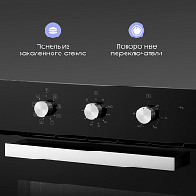 ZIGMUND & SHTAIN E 176 B духовой шкаф черный
