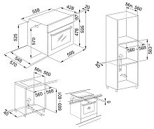 FRANKE FSL 86 H BK духовой шкаф черный