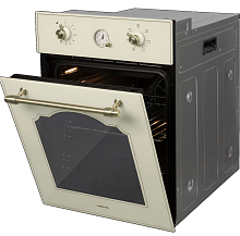 HIBERG VM 4360 RY духовой шкаф бежевый