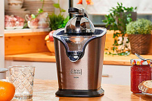 BLACK+DECKER BXCJ100E соковыжималка нержавеющая сталь