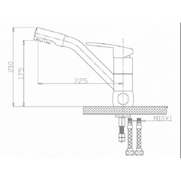 ZORG ZR 400 KF-12  смеситель кварц