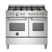 BERTAZZONI MAS106L2EXT варочный центр нержавеющая сталь