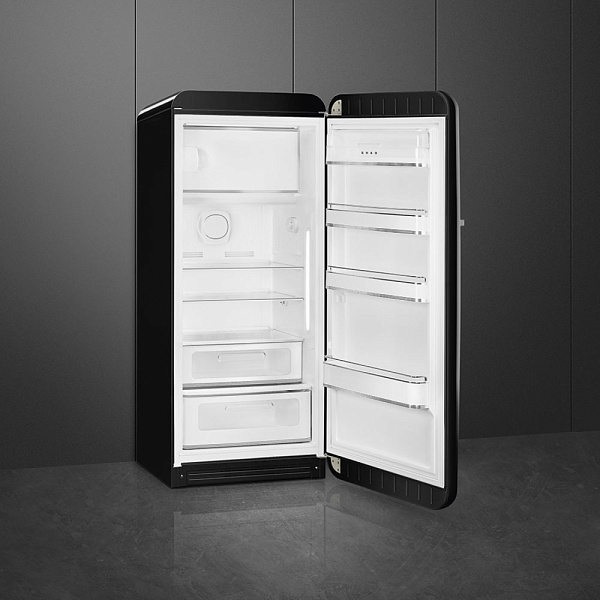 SMEG FAB28RBL6 холодильник черный
