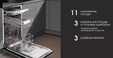 ZIGMUND & SHTAIN DW 309.4 посудомоечная машина нержавеющая сталь