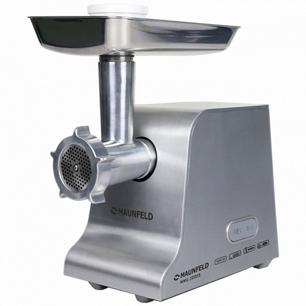MAUNFELD MMG.3000S мясорубка нержавеющая сталь