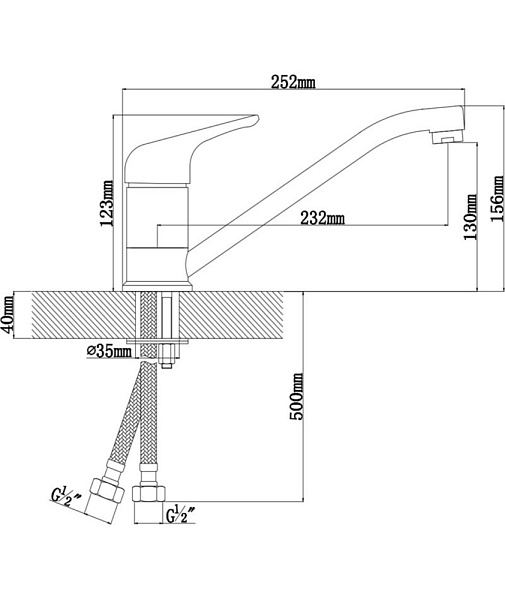 DR. GANS НОТА смеситель терра