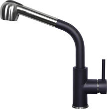 Zigmund & Shtain ZS 1200L смеситель черный базальт