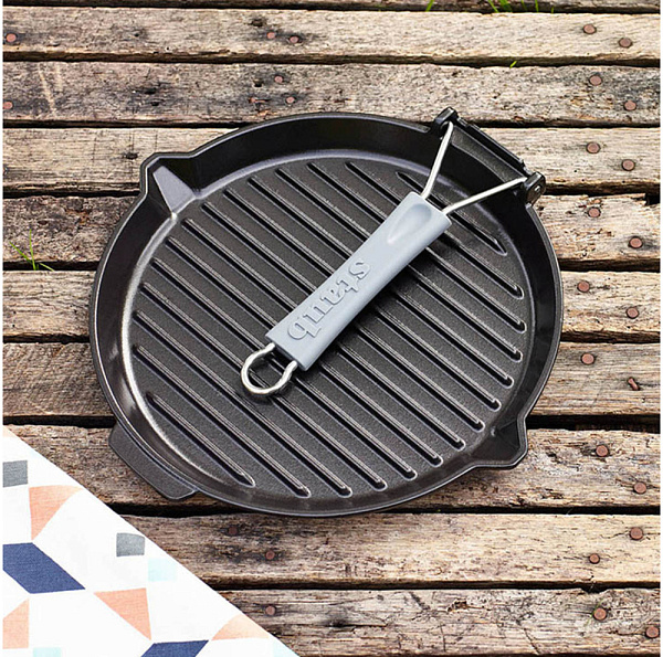 STAUB 1202023 сковорода для гриля 27 см черный