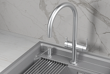 GRANULA KS-8274 смеситель нержавеющая сталь