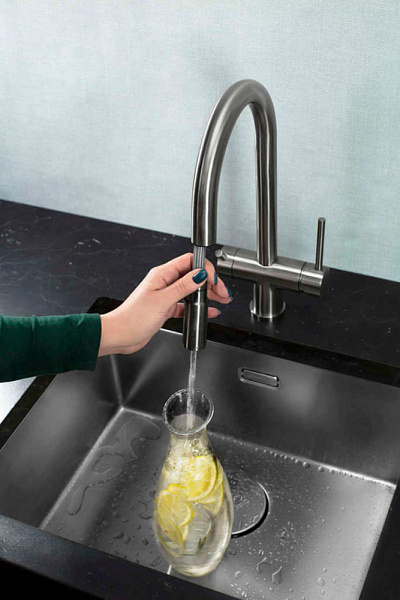 OMOIKIRI AKITA-S SL смеситель желтый