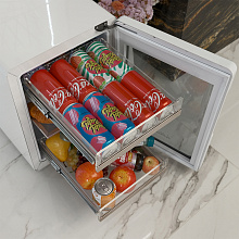 MEYVEL MD35-WHITE холодильник для косметики белый