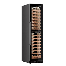 Meyvel MV106-KBT2 (Slim) встраиваемый винный шкаф черный