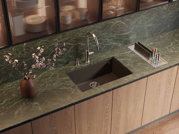 OMOIKIRI OKAWA 2 PLUS-GB смеситель черный