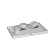 MEYVEL A-004 (White) чайно-кофейный поднос белый