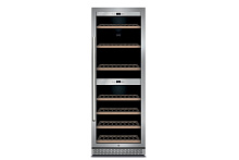 CASO WineChef Pro 126 винный шкаф нержавеющая сталь